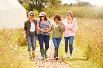 Group Of Mature Female Ladies